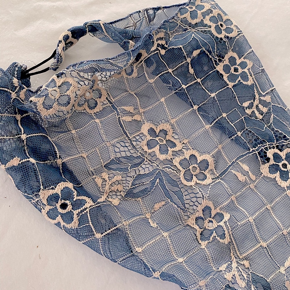 NEW Free People Lace Bandana Hair Scarf